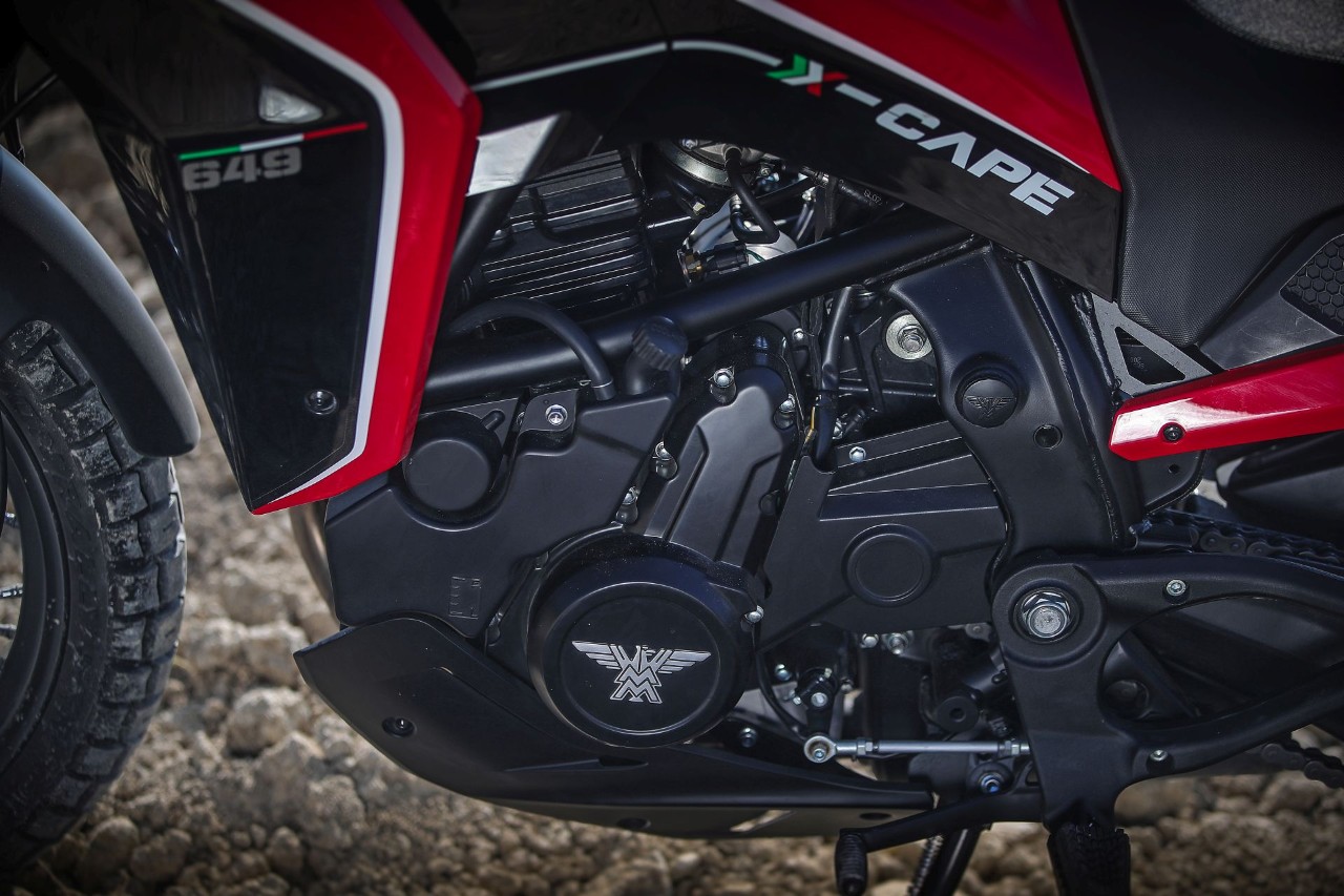 Moto Morini X-Cape: punto di FUGA